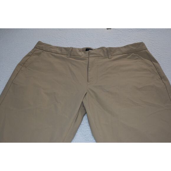 J Crew Golf Pants Thompson Flex Mens Size 34 x 34 Performance Polyester Tan - Picture 3 of 5
